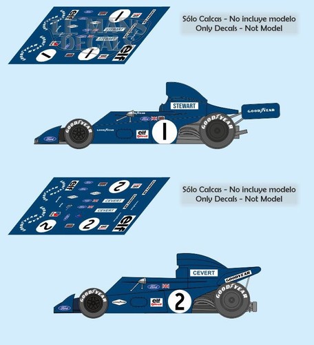 Decals tyrrell 005 006 - tyrrell,