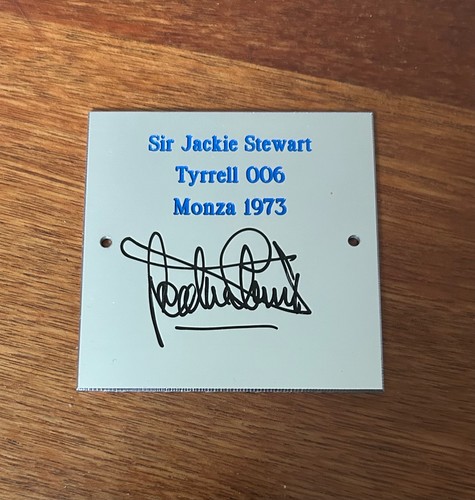 Tuta sir jackie stewart - tuta, f1